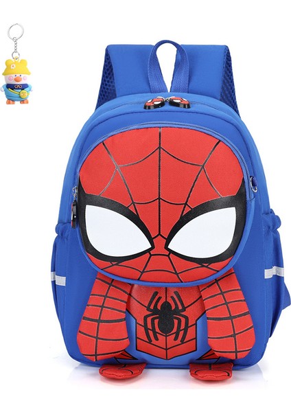 Anaokulu Çocuk Okul Çantası Küçük Sınıf Bebek 2-5 Yaş Karikatür Sevimli Erkek ve Kız Örümcek Adam Sırt (Yurt Dışından)