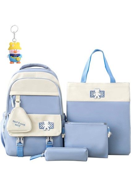 Ilköğretim ve Ortaokulöğrencileri Için Okulçantası, Gündelik Veçok Yönlüdört Parçalısırtçantası, Ortaokul ve (Yurt Dışından)