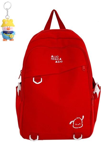 Basit Rahat Sırt Çantası, Moda Öğrenci Okul Çantası, Ortaokul ve Lise Büyük Kapasiteli Sınıf Sırt (Yurt Dışından)