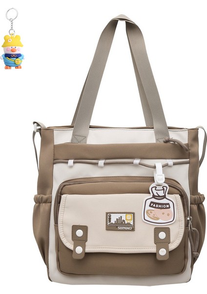 Basit, Rahat ve Çok Yönlü Omuz Çantası, Hafif Yük Azaltıcı Tote Çantası, Sevimli ve Çok Yönlü Çapraz Çanta (Yurt Dışından)