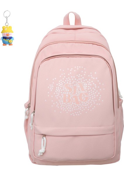 Gündelik Basit Sırt Çantası, Çok Yönlü Büyük Kapasiteli Sırt Çantası, Lise Öğrencileri Için Okul (Yurt Dışından)