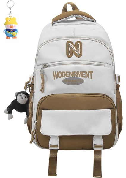 Büyük Kapasiteli Okul Çantası, Lise Öğrencileri ve Üniversite Öğrencileri Sırt Çantası, Moda Bilgisayar (Yurt Dışından)