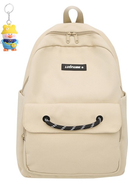 Kadın Ortaokul ve Üniversite Öğrencileri Için Basit ve Hafif Sırt Çantası, Sınıfa Gidip Gelmek Için Okul Çantası, Erkek Açık Hava (Yurt Dışından)