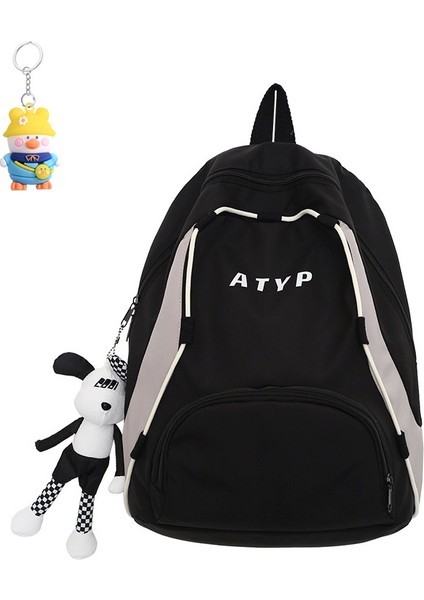 Spor Seyahat Sırt Çantası Kadın Gündelik Büyük Kapasiteli Açık Sırt Çantası Moda Üniversite (Yurt Dışından)