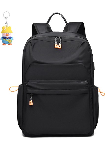 Sırt Çantası, Basit ve Çok Yönlü Ortaokul ve Lise Okul Çantası Kapağı, Arabayla Taşınabilir Seyahat Sırt Çantası (Yurt Dışından)