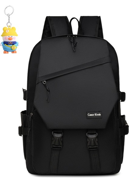 Iş Erkek Bilgisayar Sırt Çantası Moda Basit Öğrenci Okul Çantası Ortaokul ve Lise Kampüs Sırt Çantası Seyahat Çantası (Yurt Dışından)