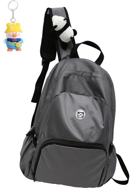 Erkekler ve Kadınlar Için Rahat Naylon Sırt Çantası Büyük Kapasiteli Seyahat Bilgisayar Sırt Çantası Hafif ve Çok Yönlü (Yurt Dışından)