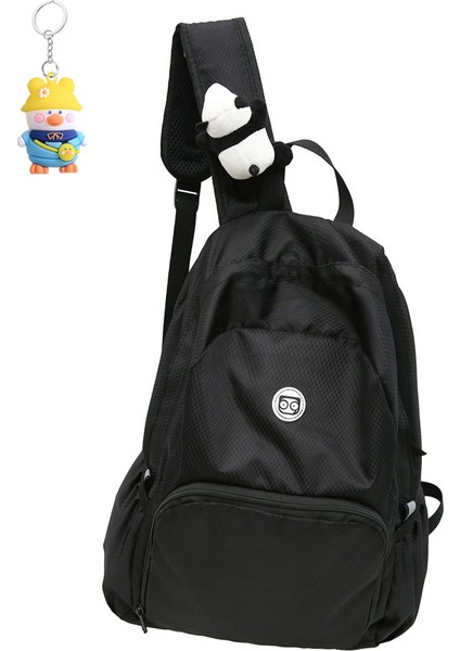 Erkekler ve Kadınlar Için Rahat Naylon Sırt Çantası Büyük Kapasiteli Seyahat Bilgisayar Sırt Çantası Hafif ve Çok Yönlü (Yurt Dışından)