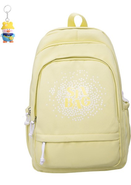 Gündelik Basit Sırt Çantası, Çok Yönlü Büyük Kapasiteli Sırt Çantası, Lise Öğrencileri Için Okul (Yurt Dışından)