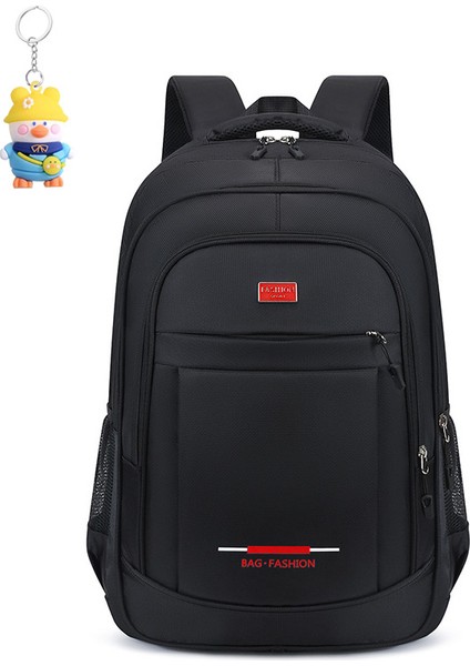 Büyük Kapasiteli Kısa Mesafeli Seyahat Sırt Çantası Erkek Üniversite Okul Çantası Basit Rahat Çok Katmanlı Bilgisayar Sırt (Yurt Dışından)