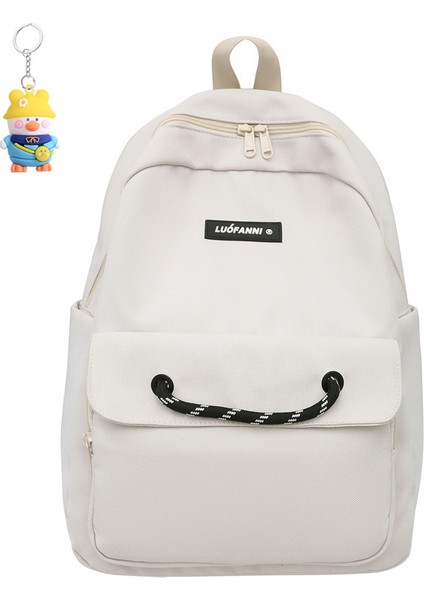 Kadın Ortaokul ve Üniversite Öğrencileri Için Basit ve Hafif Sırt Çantası, Sınıfa Gidip Gelmek Için Okul Çantası, Erkek Açık Hava (Yurt Dışından)