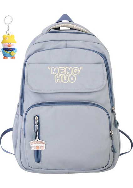 Sırt Çantası Kadın Ortaokul ve Lise Üniversite Çantası Çift Rahat Sırt Çantası (Yurt Dışından)