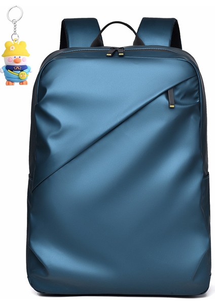 Basit Büyük Kapasiteli Öğrenci Okul Çantası Rahat Seyahat Sırt Çantası Iş Seyahati Erkek Sırt (Yurt Dışından)