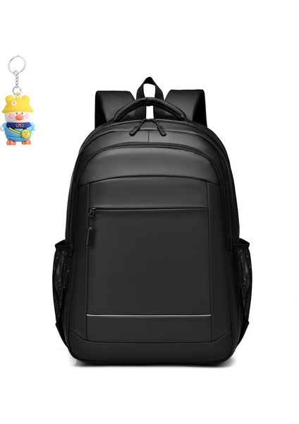 Lise Öğrencisi Okul Çantası, Basit Rahat Çok Katmanlı Bilgisayar Çantası, Seyahat Saklama Sırt Çantası (Yurt Dışından)
