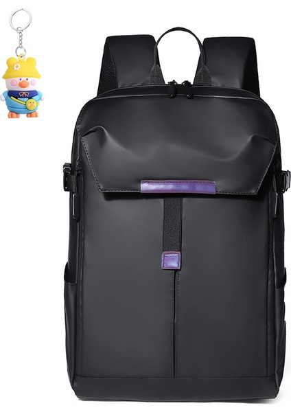 Gündelik Erkek Bilgisayar Çantası Çok Yönlü Gündelik Öğrenci Okul Çantası Seyahat Depolama Sırt Çantası (Yurt Dışından)