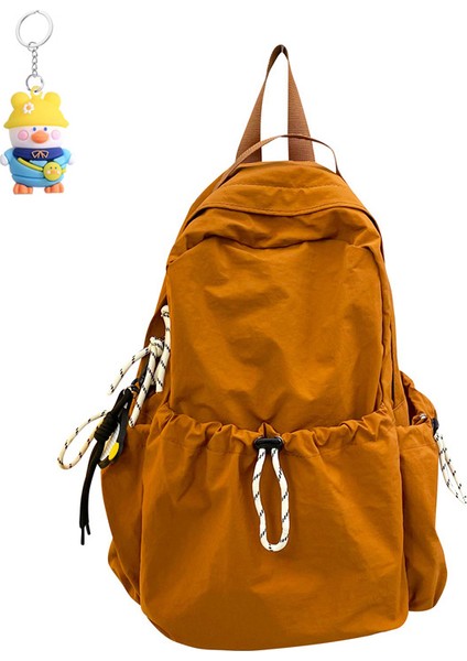 Basit ve Moda Ipli Sırt Çantası Ortaokul ve Lise Büyük Kapasiteli Rahat Seyahat Sırt Çantası Üniversite Öğrencisi Spor Okul (Yurt Dışından)