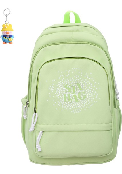 Gündelik Basit Sırt Çantası, Çok Yönlü Büyük Kapasiteli Sırt Çantası, Lise Öğrencileri Için Okul (Yurt Dışından)