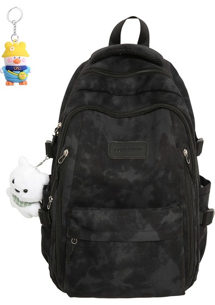 Gündelik ve Çok Yönlü Hafif Öğrenci Okul Çantası Seyahat Sırt Çantası Ortaokul ve Lise Kore Tarzı Kampüs Sırt Çantası (Yurt Dışından)