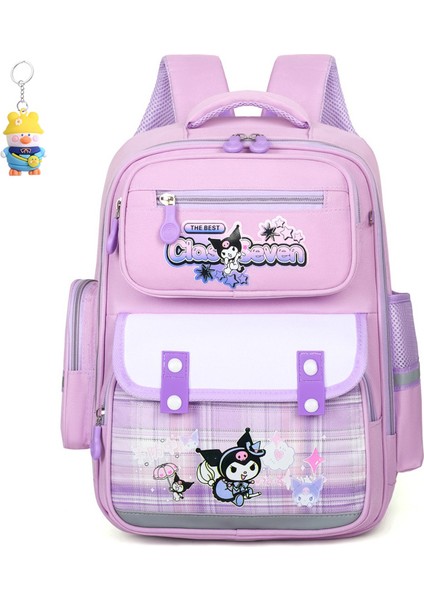 Çocuk Okul Çantası Karikatür Sanrio Ilkokul Öğrencisi Sırt Çantası Büyük Kapasiteli Omurga Koruması ve Yük Azaltma Çocuk Sırt (Yurt Dışından)