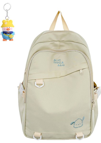 Basit Rahat Sırt Çantası, Moda Öğrenci Okul Çantası, Ortaokul ve Lise Büyük Kapasiteli Sınıf Sırt (Yurt Dışından)