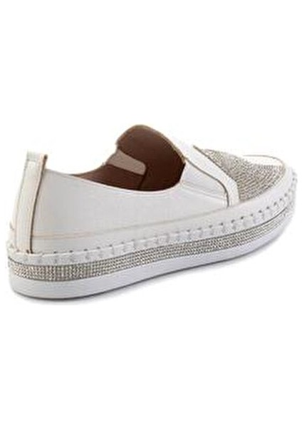 Beyaz Kadın Casual Ayakkabı K01309215609