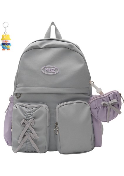 Ortaokul Öğrencisi Okul Çantası, Çok Yönlü Üniversite Öğrencisi Sırt Çantası, Büyük Kapasiteli El Çantası (Yurt Dışından)