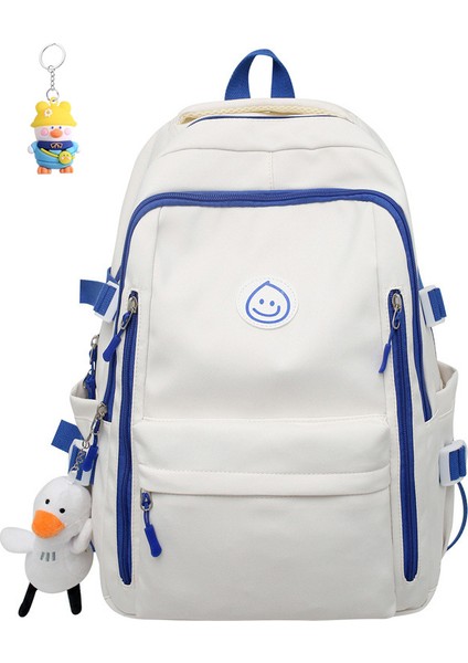 Sırt Çantası Basit Öğrenci Kız Sırt Çantası Büyük Kapasiteli Okul (Yurt Dışından)
