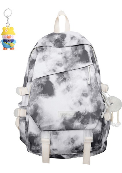 Moda Kravat Boya Rahat Sırt Çantası Kadın Seyahat Bilgisayar Sırt Çantası Ortaokul ve Lise Öğrencileri Okul (Yurt Dışından)