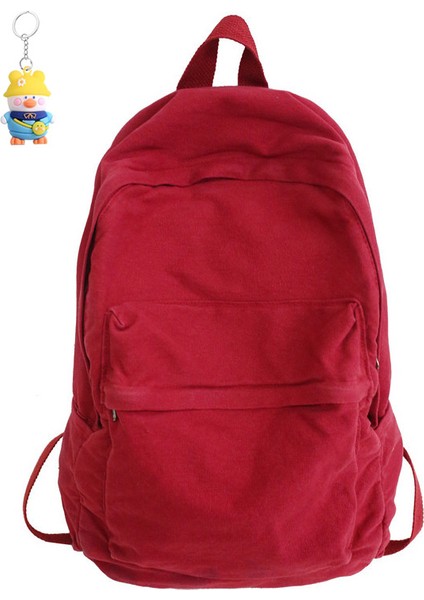 Moda Sırt Çantası Büyük Kapasiteli Sırt Çantası Erkekler ve Kadınlar Basit (Yurt Dışından)