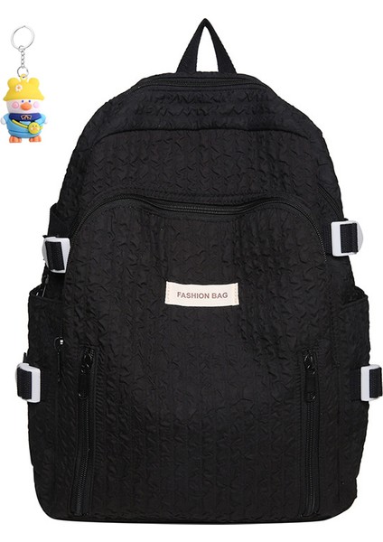 Kadın Okul Çantası Ortaokul Öğrencisi Sırt Çantası Basit Üniversite Öğrencisi Hafif (Yurt Dışından)