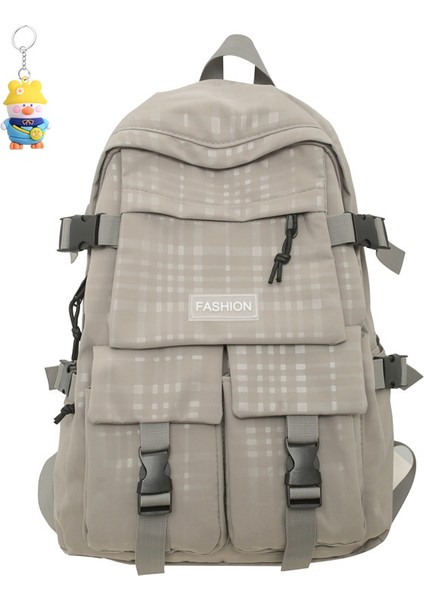 Erkek Büyük Kapasiteli Sırt Çantası Lise Öğrencisi Seyahat Okul Çantası Rahat Sırt (Yurt Dışından)