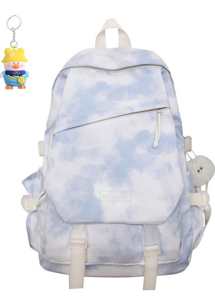 Moda Kravat Boya Rahat Sırt Çantası Kadın Seyahat Bilgisayar Sırt Çantası Ortaokul ve Lise Öğrencileri Okul (Yurt Dışından)