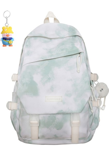 Moda Kravat Boya Rahat Sırt Çantası Kadın Seyahat Bilgisayar Sırt Çantası Ortaokul ve Lise Öğrencileri Okul (Yurt Dışından)