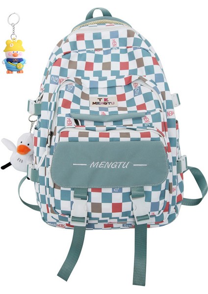 Okul Çantası Kadın Lise Sırt Çantası Büyük Kapasiteli Üniversite Öğrencisi (Yurt Dışından)