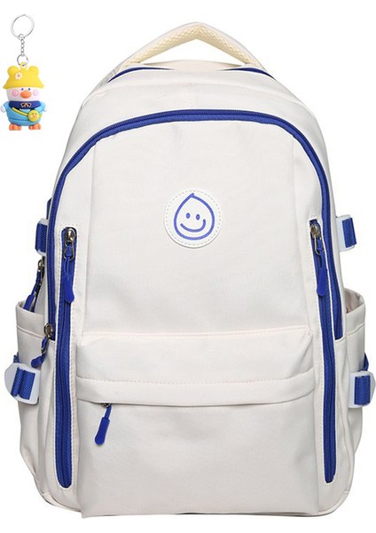 Okul Çantası Ortaokul Öğrencisi Kadın Basit Sırt Çantası Büyük Kapasiteli Sırt (Yurt Dışından)