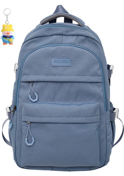 Okul Çantası Erkek Büyük Kapasiteli Ortaokul Öğrencisi Lise Sırt Çantası Rahat Erkek Basit Sırt (Yurt Dışından)