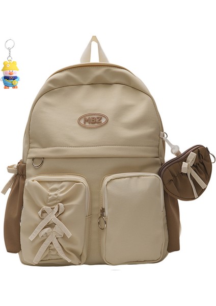 Ortaokul Öğrencisi Okul Çantası, Çok Yönlü Üniversite Öğrencisi Sırt Çantası, Büyük Kapasiteli El Çantası (Yurt Dışından)