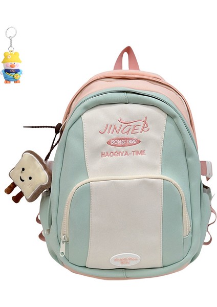 Kadın Ortaokul ve Lise Üniversite Öğrencileri Için Okul Çantası Açık Hava Seyahat Sırt (Yurt Dışından)