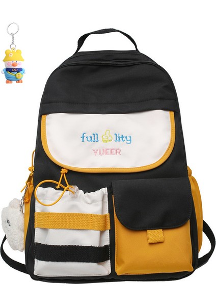 Bayan Sırt Çantası Sevimli Öğrenci Sırt Çantası Büyük Kapasiteli Okul (Yurt Dışından)