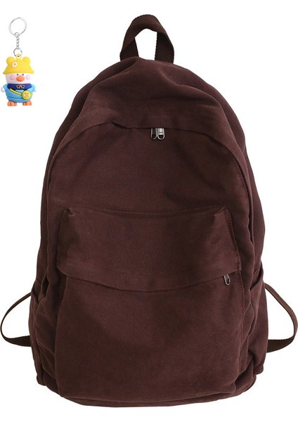 Moda Sırt Çantası Büyük Kapasiteli Sırt Çantası Erkekler ve Kadınlar Basit (Yurt Dışından)