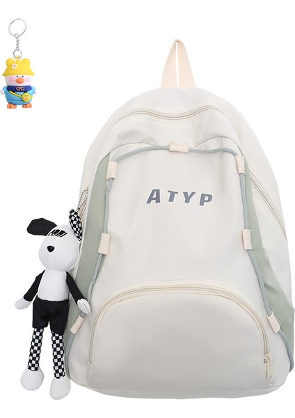 Spor Seyahat Sırt Çantası Kadın Gündelik Büyük Kapasiteli Açık Sırt Çantası Moda Üniversite (Yurt Dışından)