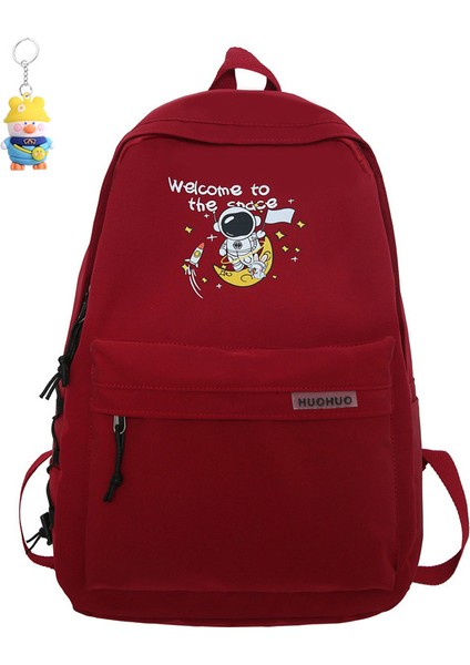 Erkek ve Kadın Üniversite Öğrencileri Için Okul Çantaları, Büyük Kapasiteli Lise ve Ortaokul Öğrencileri Için (Yurt Dışından)