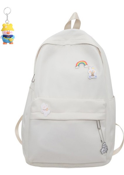 Kadın Okul Çantası Rahat Sırt Çantası Ortaokul Lise Öğrenci Sırt Çantası Erkek Sırt Çantası Moda Sırt (Yurt Dışından)