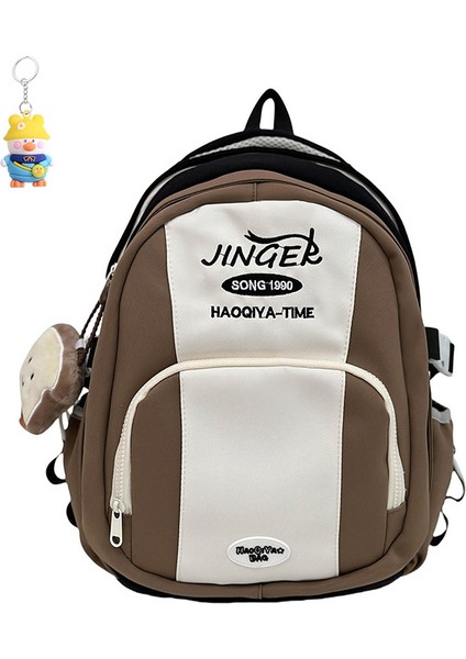 Kadın Ortaokul ve Lise Üniversite Öğrencileri Için Okul Çantası Açık Hava Seyahat Sırt (Yurt Dışından)