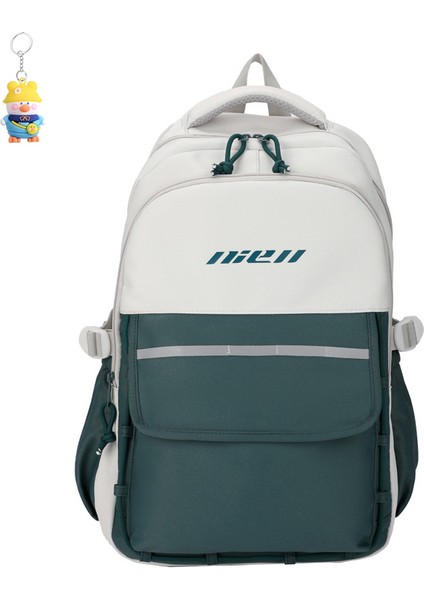 Sırt Çantası Kadın Okul Çantası Büyük Kapasiteli Sırt Çantası Moda Açık (Yurt Dışından)