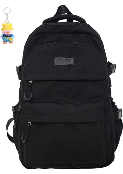 Okul Çantası Erkek Büyük Kapasiteli Ortaokul Öğrencisi Lise Sırt Çantası Rahat Erkek Basit Sırt (Yurt Dışından)