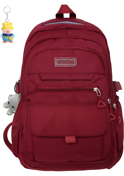 Kadın Ortaokul Öğrencisi Büyük Kapasiteli Basit Moda Lise Öğrencisi Üniversite Öğrencisi Sırt Çantası Kadın Seyahat Sırt Çantası (Yurt Dışından)