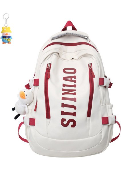 Erkek Sırt Çantası Büyük Kapasiteli Sırt Çantası Kızlar Için Basit ve Çok Yönlü Ortaokul Öğrencileri Lise Öğrencileri Okul Çantası Üniversite Öğrencileri Kadınlar (Yurt Dışından)