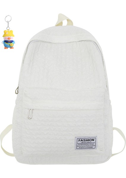 Okul Çantası Kız Ortaokul Öğrencisi Sırt Çantası Üniversite Öğrencisi Moda Basit Ilkokul (Yurt Dışından)
