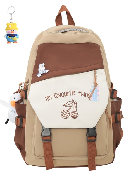 Kız Ortaokul ve Lise Öğrencileri Için Okul Çantası, Büyük Kapasiteli Sırt Çantası, (Yurt Dışından)